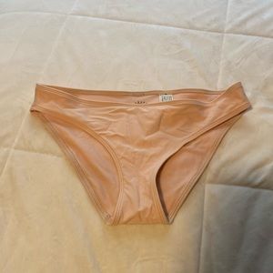 Women’s bikini bottoms, size medium, color light pink